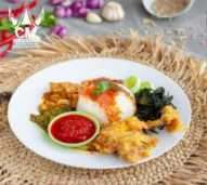 Nasi + Ayam Goreng Telur