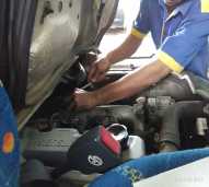 BUKA PASANG SHAFT STEER, GANTI BEARING