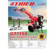 MESIN TRAKTOR MINI CULTIVATOR TIGER GT1350 / MESIN BAJAK SAWAH BASAH KERING - TILLER CULTIVATOR GT 1350 GT-1350 TIGER